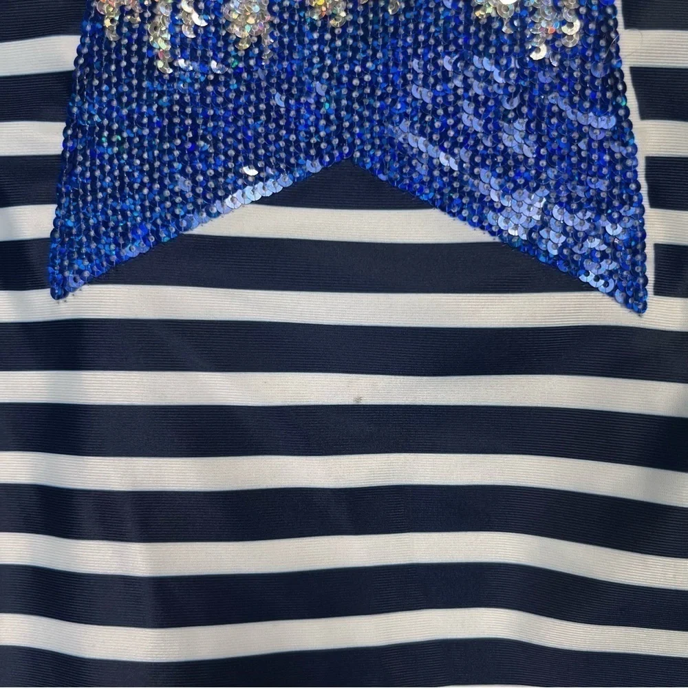5 FOR $20 Striped Swimsuit with Star Design